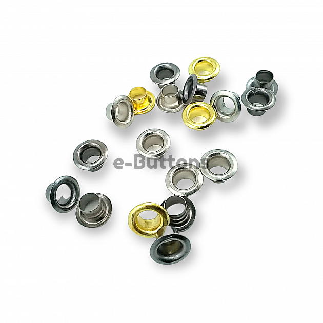 Brass Eyelet 5,5 mm 13/64" ( 250 Pcs/Pack) K0013