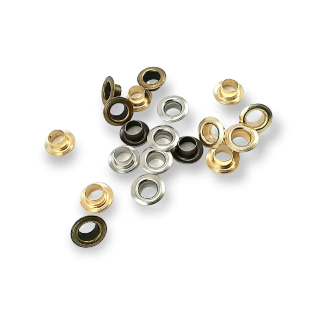 Brass Eyelet  1/4" Inner  6.4 mm (250 Pcs/Pack) K0014