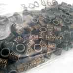 Desenli Bağucu Antik Sarı Metal Boncuk Şekil Giriş 5,8 mm PBB008PROMO