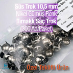 10. 50 mm Prong Stud Six Legged Metal Trok (300 pcs / Package) TR0010PK