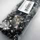 Metal Trok 10 mm Black Nickel Prong Stud Four Legged Pyramid Patterned (500 pcs / Package) TR0014PKB