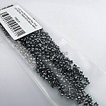 Metal Trok 3,5 mm Black Nickel Four Legged Prong Stud (750 pcs / Package) TR0016PKB