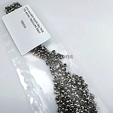 Tırnaklı Saç Trok 3,5 mm Nikel Gümüş Renk Süs Trok (750 Ad/Paket) TR0016PKN