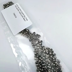 Tırnaklı Saç Trok 3,5 mm Nikel Gümüş Renk Süs Trok (750 Ad/Paket) TR0016PKN