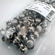 Patterned Metal Trok 12. 50 mm Six Legged Prong Stud (250 pcs / Package) TR0031PK
