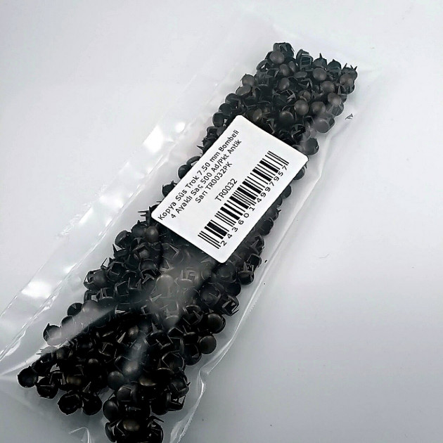 Metal Trok 7,5 mm Antique Yellow Four Legged Prong Stud (500 pcs / Package) TR0032PKA