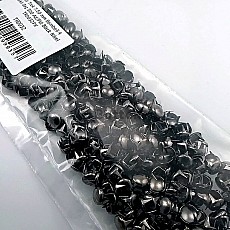 Metal Trok 7,5 mm Black Nickel Four Legged Prong Stud (500 pcs / Package) TR0032PKB