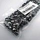 Metal Trok 9,5 mm Black Nickel Four Legged Prong Stud (500 pcs / Package) TR0034PKB