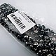 Metal Trok 9,5 mm Black Nickel Four Legged Prong Stud (500 pcs / Package) TR0034PKB