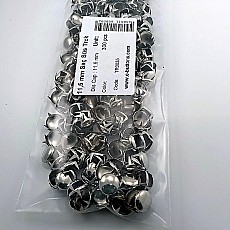 Tırnaklı Trok 11. 50 mm Nikel Gümüş Renk Süs Saç Trok (300 Ad/Paket) TR0035PK