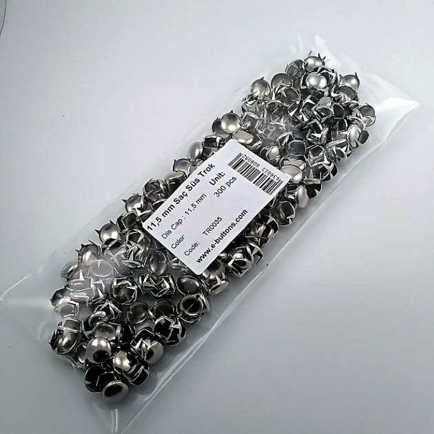 11. 50 mm Prong Stud Six Legged Metal Trok (300 pcs / Package) TR0035PK