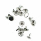 12 mm Rivet - Rivet 250 Pieces / Pack R0004