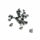 0 Rivet 6 mm (0.24") Cap with 6-6.5 mm (0.24"-0.26") Post Steel Rivet – 1000 Pieces R0006 for crafting and sewing projects