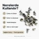 7 mm Plain Metal Rivet for garments and crafts, 500 pieces pack