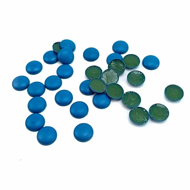 9 mm Blue Color Plastic Heating Rivet Package