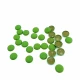 9 mm Green Color Plastic Adhesive Rivets - 250 pcs