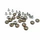 Rhinestone Rivet9 mm 14 L  (250 pcs / Package) R0014