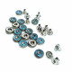 Blue Design Rivet 10 mm 16 L Rhinestone R0015 Blue Design Rivet 10 mm 16 L Rhinestone R0015