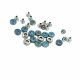 Blue Design Rivet 10 mm 16 L Rhinestone R0015 Blue Design Rivet 10 mm 16 L Rhinestone R0015