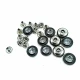 Glass Stone Rivet 12 mm with elegant design