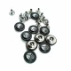 Glass Stone Rivet 12 mm with elegant design