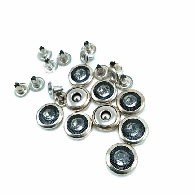 Glass Stone Sheet Rivet 12 mm