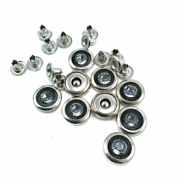 Glass Stone Sheet Rivet 12 mm