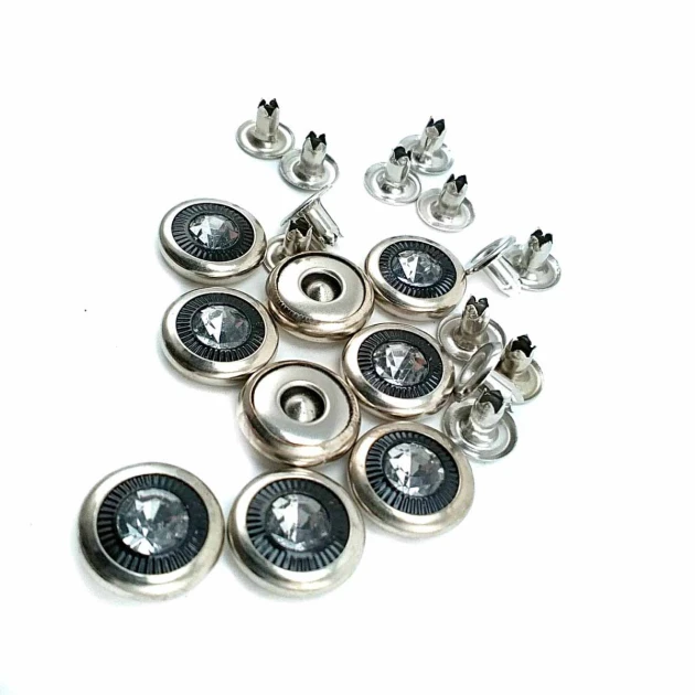 Glass Stone Sheet Rivet 12 mm