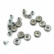 Rhinetone Rivet 8 mm in Steel