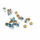 8 mm 12 L Rhinestone Rivet R0024