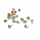 Rhinestone Plain Rivet 8 mm with decorative design