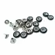 Rhinestone Rivet 10 mm 16 L - 250 pcs