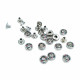 10 mm 16 L  Rhinestone Flowers Patterned Rivet R0030
