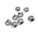 12 mm 4 Legs Ornamental Prong Stud Brass Stainless (250 Pcs/Pack)