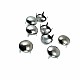 12 mm 4 Legs Ornamental Prong Stud  Brass Stainless (250 Pcs/Pack)