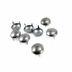 12 mm 4 Legs Ornamental Prong Stud Brass Stainless (250 Pcs/Pack)