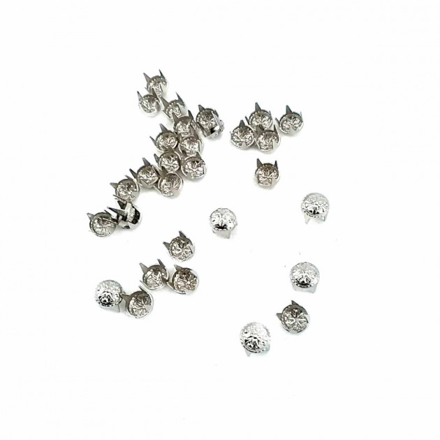 Leaf Pattern 4 Legged 4.50 mm Sheet Metal Trok (250 pcs / Package) TR0005