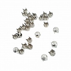 Punk Spikes Ornamen Stud 4.50 mm Spots Stud 4 Prong (250 pcs / Package) TR0005