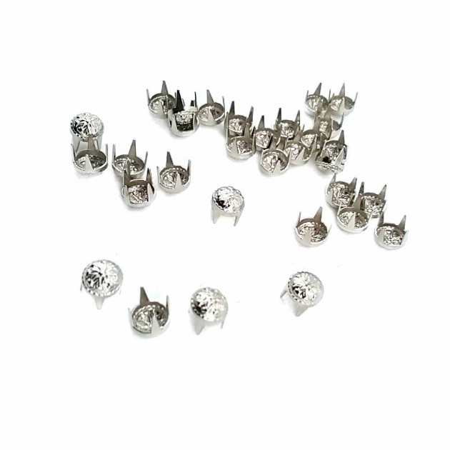 Leaf Pattern 4 Legged 4.50 mm Sheet Metal Trok (250 pcs / Package) TR0005