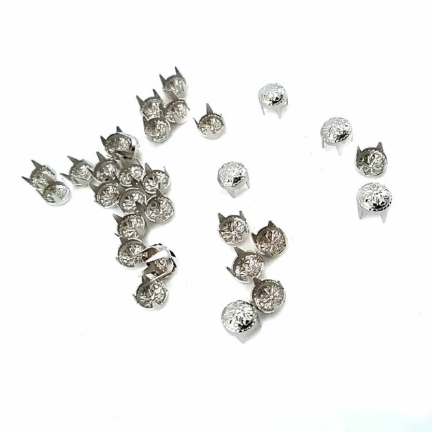 Leaf Pattern 4 Legged 4.50 mm Sheet Metal Trok (250 pcs / Package) TR0005