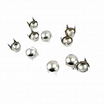 Slightly Convex Ornamental Prong Studs Brass 8.50 mm 4-legged (250 Pcs/Pack) TR0011