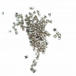 2,5 mm Punk Spikes Spots  Stud Curved Quadruple  (250 Pcs/Pack) TR0012