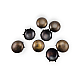 Curved Ornament Prong Studs 17. 50 mm 6 Legs (250 Pcs/Pack) TR0017