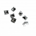 8 mm Punk Spikes Spots  Studs  Pyramid Shape (250 Pcs / Package) TR0018