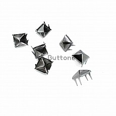 8 mm Punk Spikes Spots  Studs  Pyramid Shape (250 Pcs / Package) TR0018