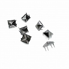 8 mm Punk Spikes Spots  Studs  Pyramid Shape (250 Pcs / Package) TR0018