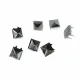 8 mm Punk Spikes Spots  Studs  Pyramid Shape (250 Pcs / Package) TR0018