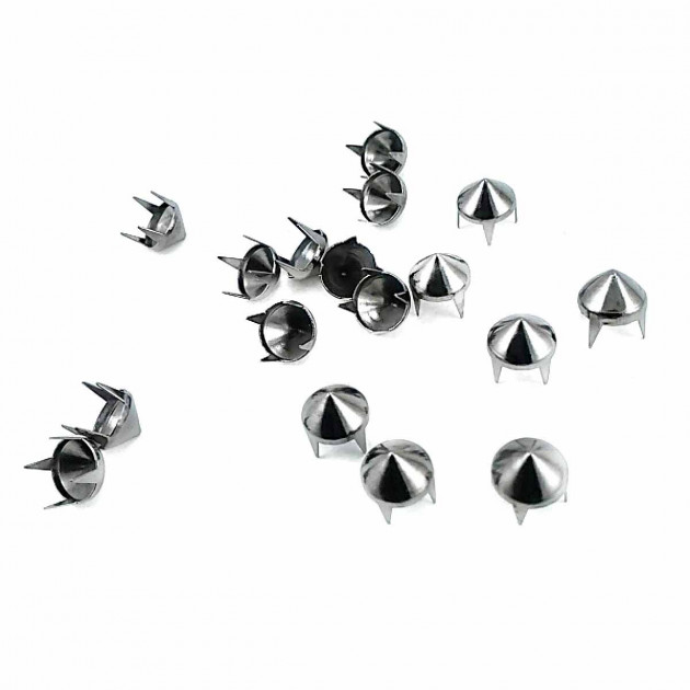 Conical Trock 7.5 mm Four Prong  Conical Stud (250 Pcs/Pack) TR0020