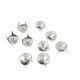 9,5 mm Punk Spikes Spots Studs Swirl Pattern ( 250 Pcs/ Packet ) TR0030