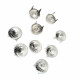 9,5 mm Punk Spikes Spots Studs Swirl Pattern ( 250 Pcs/ Packet ) TR0030